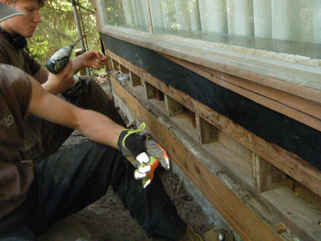 Sill and Floor Joist Replacement