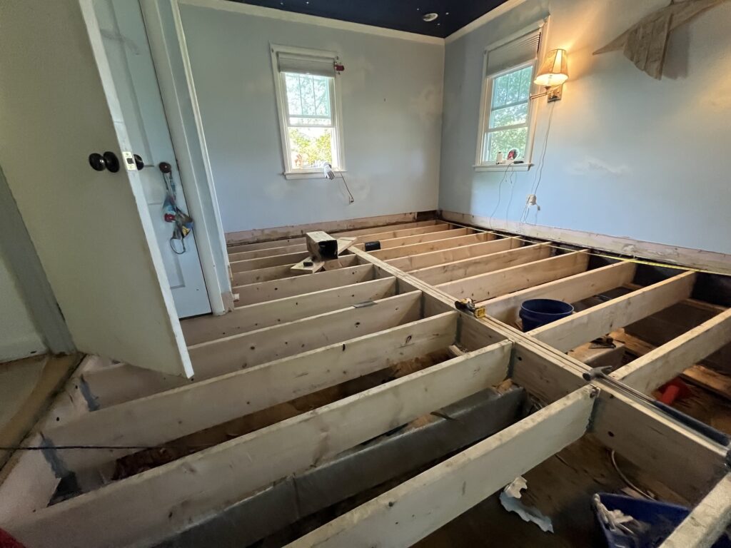 Sill and Floor Joist Replacement