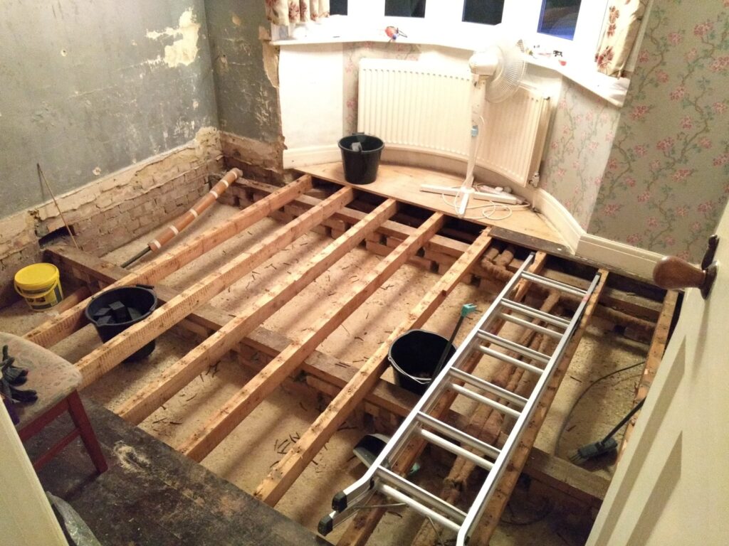 Sill and Floor Joist Replacement
